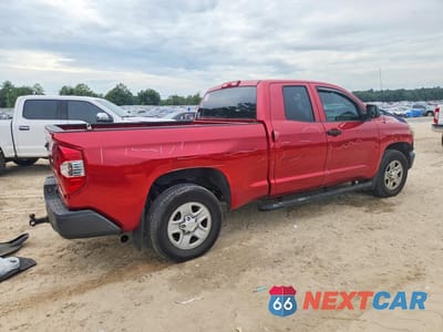 Trzecie zdjęcie samochodu z tyłu: 2018 TOYOTA TUNDRA SR VIN:5TFRM5F17JX123067 - miniatura