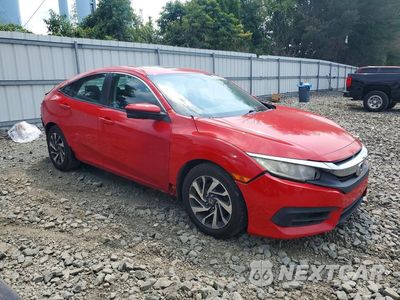 Czwarte zdjęcie samochodu z boku: 2017 HONDA CIVIC EX VIN:2HGFC2F76HH504935 - miniatura