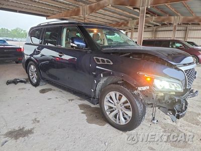 Czwarte zdjęcie samochodu z boku: 2017 INFINITI QX80 BASE VIN:JN8AZ2NFXH9645768 - miniatura