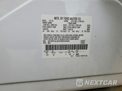 Zdjęcie 13 z 13 samochodu: 2017 FORD EDGE SEL VIN:2FMPK4J93HBB30440 - miniatura