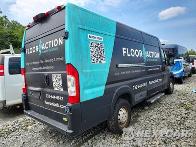 Trzecie zdjęcie samochodu z tyłu: 2019 RAM PROMASTER 3500 3500 HIGH VIN:3C6URVJG2KE544453 - miniatura