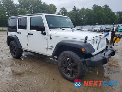 Czwarte zdjęcie samochodu z boku: 2016 JEEP WRANGLER UNLIMITED SPORT VIN:1C4HJWDG0GL287035 - miniatura