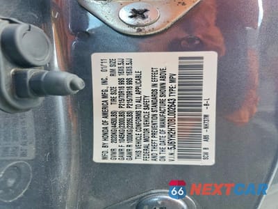 Zdjęcie 14 z 14 samochodu: 2011 HONDA ELEMENT EX VIN:5J6YH2H70BL002643 - miniatura