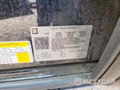 Zdjęcie 13 z 13 samochodu: 2017 BUICK ENCLAVE VIN:5GAKRBKD7HJ334222 - miniatura