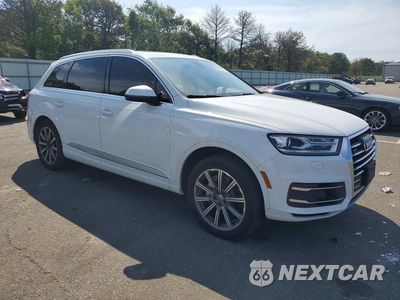 Czwarte zdjęcie samochodu z boku: 2017 AUDI Q7 PREMIUM PLUS VIN:WA1LAAF79HD013106 - miniatura
