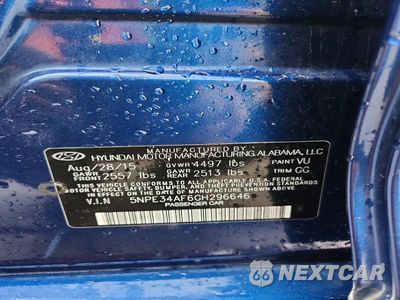 Zdjęcie 12 z 12 samochodu: 2016 HYUNDAI SONATA SPORT VIN:5NPE34AF6GH296646 - miniatura