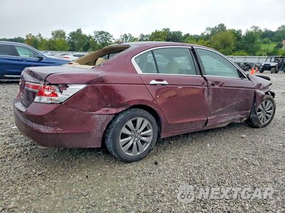 Trzecie zdjęcie samochodu z tyłu: 2012 HONDA ACCORD EXL VIN:1HGCP3F82CA008107 - miniatura