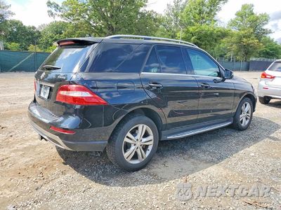 Trzecie zdjęcie samochodu z tyłu: 2014 MERCEDES-BENZ ML 350 4MATIC VIN:4JGDA5HB4EA316113 - miniatura