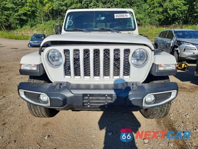 Piąte zdjęcie samochodu w środku: 2021 JEEP GLADIATOR OVERLAND VIN:1C6HJTFG4ML589958 - miniatura