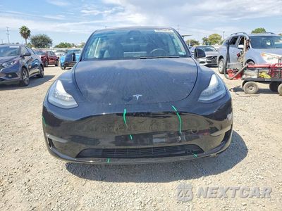Piąte zdjęcie samochodu w środku: 2020 TESLA MODEL Y VIN:5YJYGDEF0LF049983 - miniatura