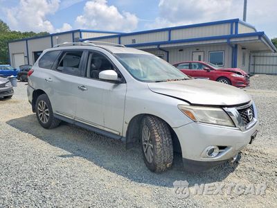 Czwarte zdjęcie samochodu z boku: 2015 NISSAN PATHFINDER SL VIN:5N1AR2MM8FC639524 - miniatura