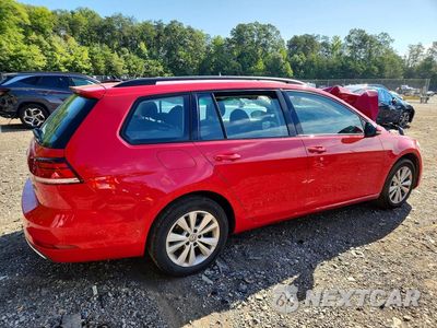 Trzecie zdjęcie samochodu z tyłu: 2019 VOLKSWAGEN GOLF SPORTWAGEN S VIN:3VW117AU0KM510731 - miniatura
