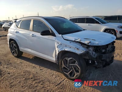 Czwarte zdjęcie samochodu z boku: 2024 HYUNDAI KONA N LINE VIN:KM8HACA32RU032878 - miniatura