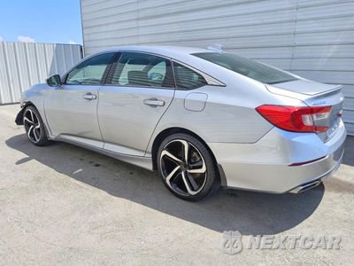 Drugie zdjęcie samochodu z przodu: 2019 HONDA ACCORD SPORT VIN:1HGCV1F33KA118810 - miniatura