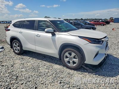 Czwarte zdjęcie samochodu z boku: 2024 TOYOTA HIGHLANDER LE VIN:5TDKDRAH0RS054981 - miniatura