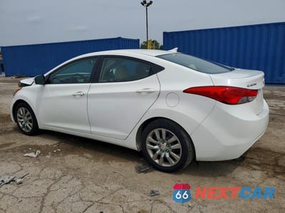 Drugie zdjęcie samochodu z przodu: 2011 HYUNDAI ELANTRA GLS VIN:5NPDH4AE8BH059525 - miniatura