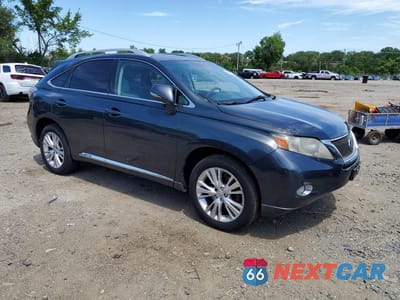 Czwarte zdjęcie samochodu z boku: 2011 LEXUS RX 450H VIN:JTJBC1BA6B2042219 - miniatura