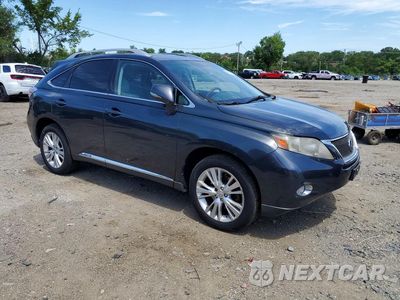 Czwarte zdjęcie samochodu z boku: 2011 LEXUS RX 450H VIN:JTJBC1BA6B2042219 - miniatura