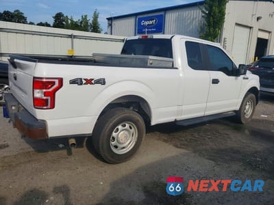 Trzecie zdjęcie samochodu z tyłu: 2019 FORD F150 SUPER CAB VIN:1FTFX1E55KKF07483 - miniatura