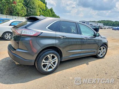 Trzecie zdjęcie samochodu z tyłu: 2017 FORD EDGE TITANIUM VIN:2FMPK3K92HBB90556 - miniatura