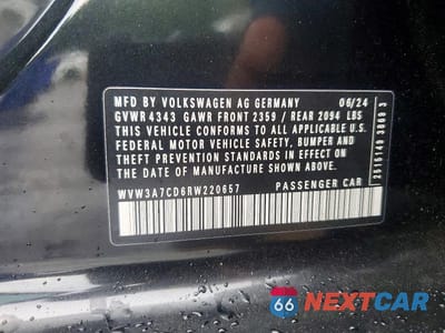 Zdjęcie 13 z 13 samochodu: 2024 VOLKSWAGEN GTI SE VIN:WVW3A7CD6RW220657 - miniatura