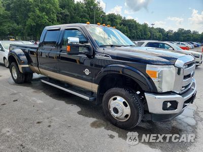 Czwarte zdjęcie samochodu z boku: 2014 FORD F350 SUPER DUTY VIN:1FT8W3DT6EEB44721 - miniatura