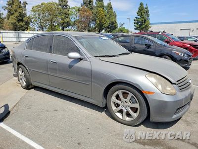 Czwarte zdjęcie samochodu z boku: 2005 INFINITI G35 BASE VIN:JNKCV51EX5M203577 - miniatura