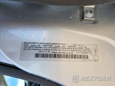 Zdjęcie 13 z 13 samochodu: 2011 VOLKSWAGEN JETTA TDI VIN:3VW3L7AJ9BM113138 - miniatura