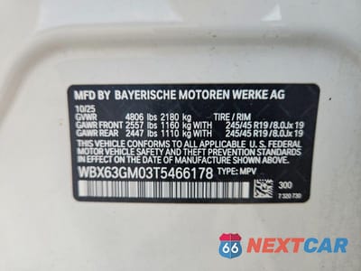 Zdjęcie 13 z 13 samochodu: 2026 BMW X2 XDRIVE28I VIN:WBX63GM03T5466178 - miniatura