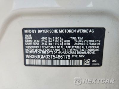 Zdjęcie 13 z 13 samochodu: 2026 BMW X2 XDRIVE28I VIN:WBX63GM03T5466178 - miniatura