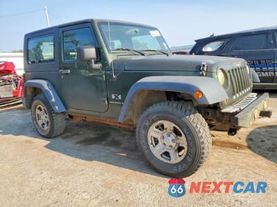 Czwarte zdjęcie samochodu z boku: 2007 JEEP WRANGLER X VIN:1J4FA24117L149526 - miniatura