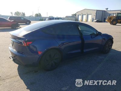 Trzecie zdjęcie samochodu z tyłu: 2026 TESLA MODEL 3 VIN:5YJ3E1EA0TF140917 - miniatura