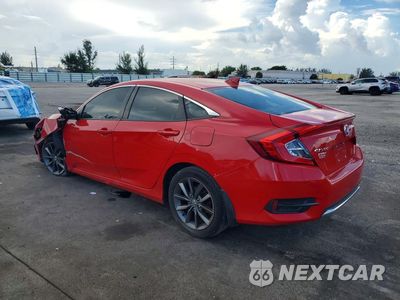 Drugie zdjęcie samochodu z przodu: 2020 HONDA CIVIC EX VIN:2HGFC1F31LH680145 - miniatura