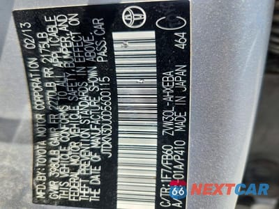 Zdjęcie 13 z 13 samochodu: 2013 TOYOTA PRIUS THREE VIN:JTDKN3DU0D5600115 - miniatura