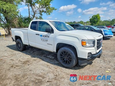 Czwarte zdjęcie samochodu z boku: 2022 GMC CANYON ELEVATION VIN:1GTH5BEA4N1109922 - miniatura