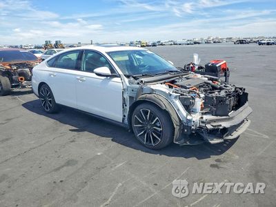 Czwarte zdjęcie samochodu z boku: 2025 HONDA ACCORD TOURING HYBRID VIN:1HGCY2F85SA029636 - miniatura