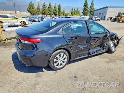 Trzecie zdjęcie samochodu z tyłu: 2022 TOYOTA COROLLA LE VIN:5YFEPMAE3NP281159 - miniatura
