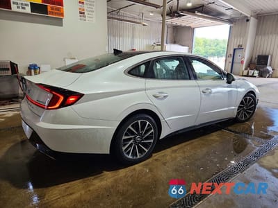 Trzecie zdjęcie samochodu z tyłu: 2020 HYUNDAI SONATA LIMITED VIN:5NPEH4J21LH026944 - miniatura