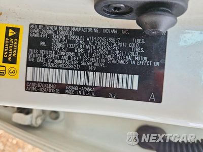 Zdjęcie 12 z 12 samochodu: 2012 TOYOTA HIGHLANDER SE VIN:5TDZK3EHXCS084217 - miniatura