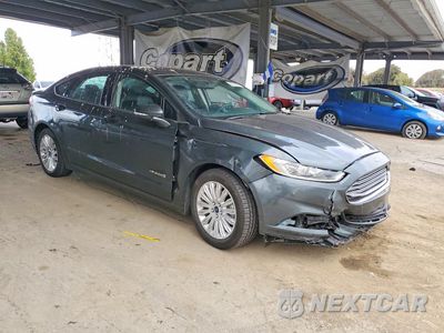 Czwarte zdjęcie samochodu z boku: 2015 FORD FUSION SE HYBRID VIN:3FA6P0LU7FR146057 - miniatura