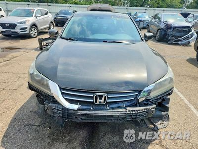 Piąte zdjęcie samochodu w środku: 2014 HONDA ACCORD EXL VIN:1HGCR2F81EA081122 - miniatura