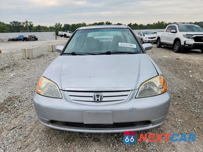 Piąte zdjęcie samochodu w środku: 2001 HONDA CIVIC EX VIN:1HGES26701L017981 - miniatura