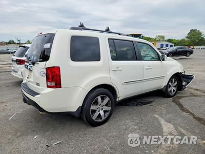 Trzecie zdjęcie samochodu z tyłu: 2012 HONDA PILOT TOURING VIN:5FNYF4H98CB069424 - miniatura