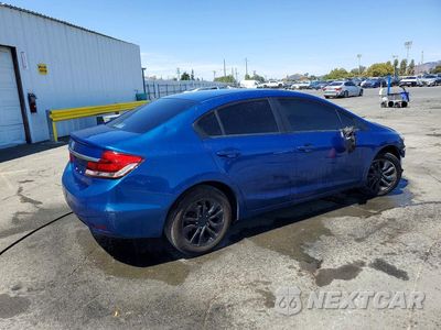 Trzecie zdjęcie samochodu z tyłu: 2015 HONDA CIVIC EX VIN:19XFB2F87FE267147 - miniatura