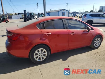 Trzecie zdjęcie samochodu z tyłu: 2014 KIA RIO LX VIN:KNADM4A30E6363602 - miniatura