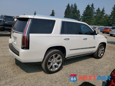 Trzecie zdjęcie samochodu z tyłu: 2016 CADILLAC ESCALADE PREMIUM VIN:1GYS3CKJ6GR146054 - miniatura