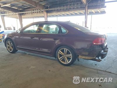 Drugie zdjęcie samochodu z przodu: 2012 VOLKSWAGEN PASSAT SEL VIN:1VWCN7A33CC085223 - miniatura