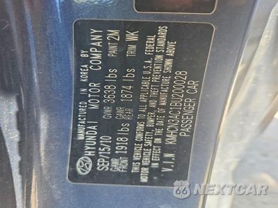 Zdjęcie 12 z 12 samochodu: 2011 HYUNDAI ACCENT SE VIN:KMHCN3AC1BU200028 - miniatura