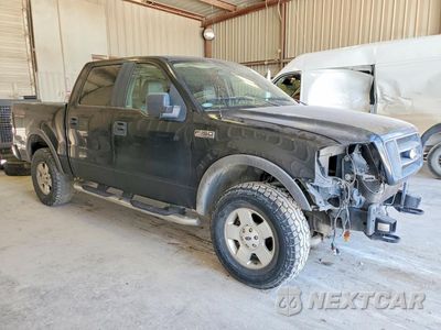 Czwarte zdjęcie samochodu z boku: 2005 FORD F150 SUPERCREW VIN:1FTPW14595KB80258 - miniatura