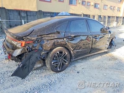 Trzecie zdjęcie samochodu z tyłu: 2024 HYUNDAI SONATA N LINE VIN:KMHL54JC2RA384638 - miniatura